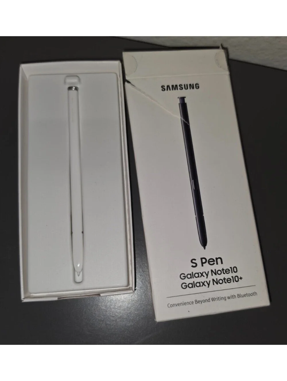 GENUINE SAMSUNG GALAXY NOTE 10 NOTE 10+ S PEN STYLUS AURA WHITE EJ-PN970 BOXED